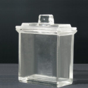 CUBETA CROMATO. RECTANGULAR SIN RANURAS, 100x100MM Marca Endo Glassware.