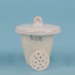 CRISOL GOOCH CON DISCO Y TAPA, 20 ml, 36X38 MM Marca Nahita.