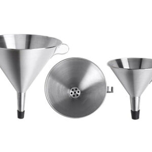 EMBUDO CON ASA INOX Ø 250 MM Marca Agencinox.