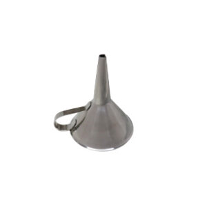 EMBUDO CON ASA, ACERO INOXIDABLE 316, Ø 80 mm Marca Endo Metalware.