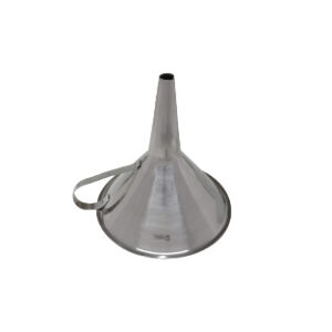 EMBUDO CON ASA, ACERO INOXIDABLE 316, Ø 150 mm Marca Endo Metalware.