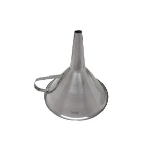 EMBUDO CON ASA, ACERO INOXIDABLE 316, Ø 200 mm Marca Endo Metalware.