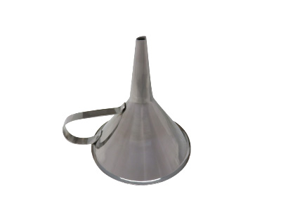 EMBUDO CON ASA, ACERO INOXIDABLE 304, Ø 100 mm Marca Endo Metalware.