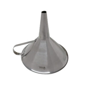 EMBUDO CON ASA, ACERO INOXIDABLE 304, Ø 150 mm Marca Endo Metalware.