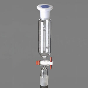 Embudo de carga cilíndrico 1000ml con grifo PTFE 2 X29/32 Marca Glassco.