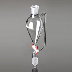 Embudo para nivelar a presión 250 con grifo PTFE vía 4 Marca Glassco.