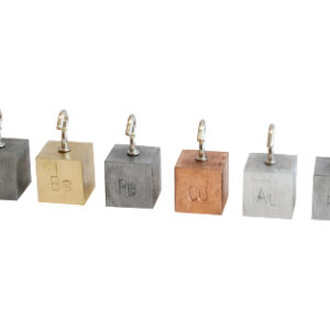 SET DE CUBOS METÁLICOS CON GANCHOS Marca Nahita.