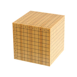 CUBO DECÍMETRO PARA DETERMINAR VOLUMEN Marca Nahita.