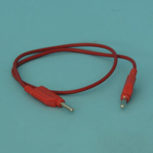 CABLE CON BANANAS 4 MM, ROJO Marca Nahita.