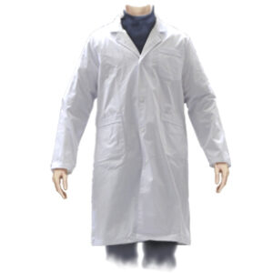 BATA CABALLERO ALGODÓN/POLIESTER, TALLA S Marca Endo Protectlab.