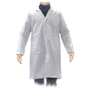 BATA CABALLERO ALGODÓN, TALLA XL Marca Endo Protectlab.