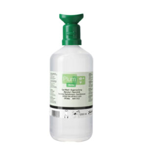 SOLUCIÓN SALINA LAVAOJOS, 1000 ML Marca Plum.