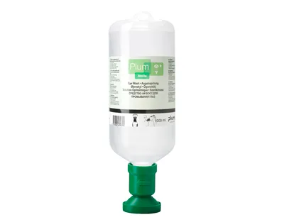 SOLUCIÓN SALINA LAVAOJOS, 1000 ML Marca Plum. - Imagen 2