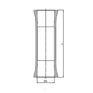 Pipe DN40 RK L 300 Marca Simax.