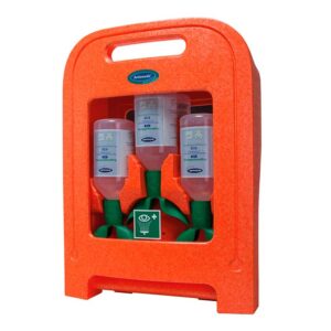 Maletín Lavaojos TWIN Medi2Protect I Easyline Actiomedic - 3x 500ml Solución Salina