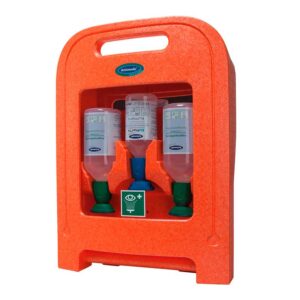 Maletín Lavaojos Mixto Medi2Protect I Easyline Actiomedic - 2x 500ml Salina + 250ml Neutralizante BioPhos74