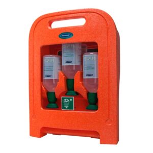 Maletín Lavaojos Medi2Protect I Easyline Actiomedic - 3x 500ml Solución Salina