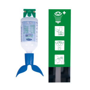 Estación Lavaojos Abierta TWIN Easyline Actiomedic - 1x 500ml Neutralizante BioPhos74
