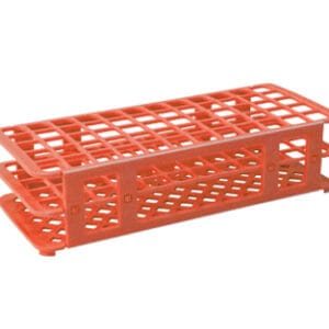 GRADILLA PP. 90 TUBOS DE 13mm, Rojo Marca Endo Plasticware.