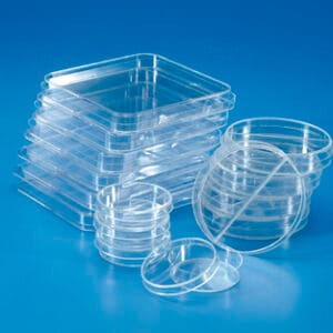 CAJA PETRI ESTERIL C/VENTILACIÓN 90 MM, Marca Kartell.