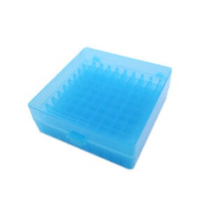 CAJA DE PP PARA CRIOTUBOS DE 2ML, TAPA BISAGRA, 10X10 Marca Endo Plasticware.