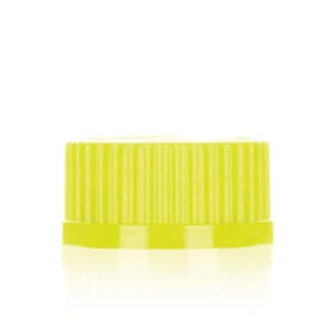 TAPON PP AMARILLO P/FRASCO ISO GL45, SIMAX (x10) Marca Simax.