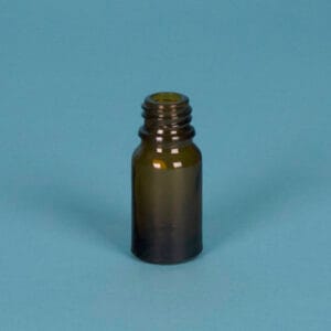 Frascos cuentagotas vidrio DIN 18 topacio 10 ml con tapón cuentagotas (x 10) Marca Endo Glassware.