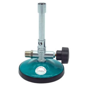 MECHERO BUNSEN GAS NATURAL, CE, con conexión roscada macho de 1/4" Marca Omm.