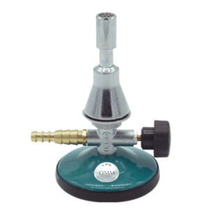 MECHERO MEKER CON REJILLA Y LLAVE, GAS NATURAL, con conexión roscada macho de 1/4" Marca Omm.