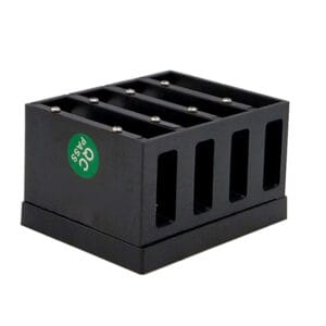 SOPORTE PARA 4 CUBETAS DE 10 A 50MM Marca Zuzi.