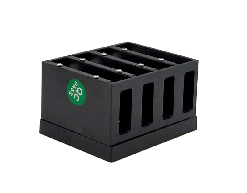 SOPORTE PARA 4 CUBETAS DE 10 A 50MM Marca Zuzi.