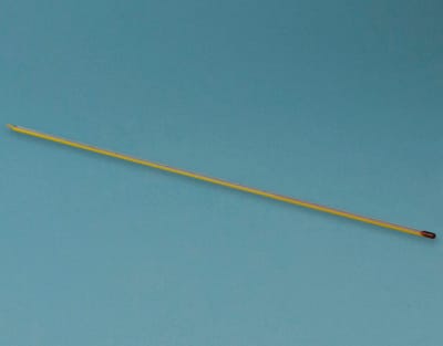 Termómetro varilla amarillo líq col, -10/110 (0.2) Marca Nahita.