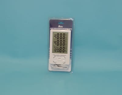 TERMO-HIGROMETRO DIGITAL C/SONDA EXTERIOR Marca Nahita.