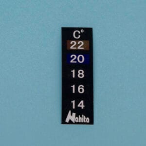 TERMOMETRO CRISTAL LIQ. PEQUEÑO, 14/22 ºC Marca Nahita.