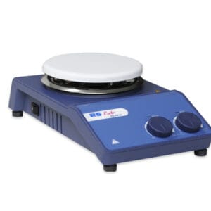 AGITADOR ANALOGICO C/CALEFACCIÓN RSLAB-1C, INOX. Marca RS Lab.