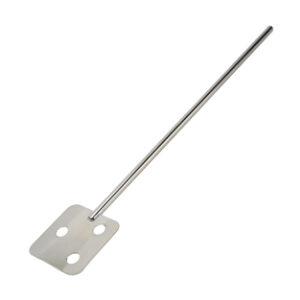 VARILLA AGITACION PALETA, 7X40 CM, INOX. Marca RS Lab.