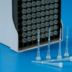 PUNTAS C/FILTRO ESTERIL RACK EPPEND 0,5:10ul (96p) Marca Kartell.