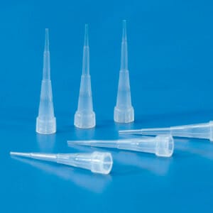 PUNTAS EN RACK GILSON P2-P10 0,1-10 µL (96 PUNTAS) Marca Kartell.