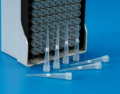 PUNTAS C/FILTRO ESTERIL RACK EPPEND. 2:20µl (96p) Marca Kartell.