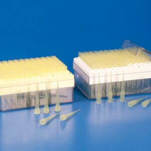 PUNTAS EN RACK GILSON (96 PUNTAS) 2-200 µL Marca Kartell.