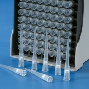 PUNTAS C/FILTRO ESTERIL, RACK UNIV. 2:200 ul (96p) Marca Kartell.
