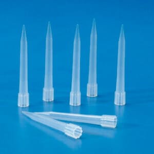 PUNTAS EN RACK EPPENDORF GRAD, 20-300 µL (96 PUNTAS) Marca Kartell.