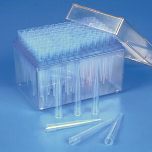 PUNTAS AZULES EN RACK 100-1000 uL (96 PUNTAS) Marca Kartell.