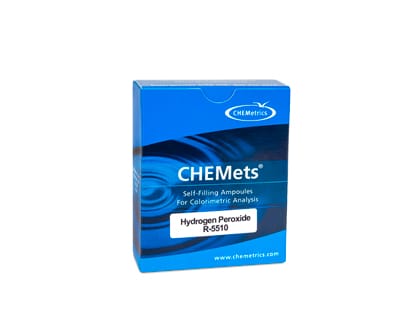Recambio Peróxido de hidrógeno para kit NBB002, 0-0,8 y 1-10 ppm Marca Chemetrics.