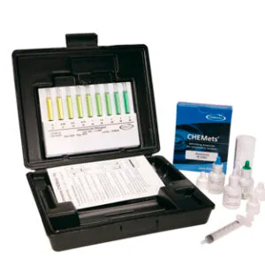 Kit Amoniaco 0-4 y 0-80 ppm Marca Chemetrics.
