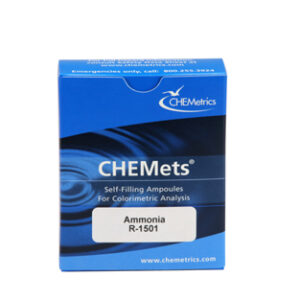 Recambio para kits Amoniaco Marca Chemetrics.