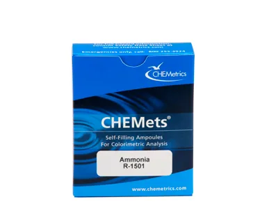 Recambio para kits Amoniaco Marca Chemetrics.