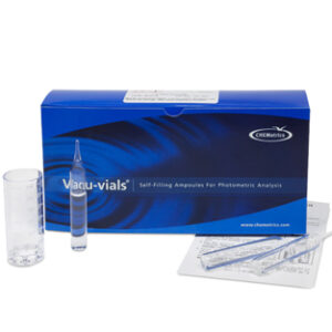 Kit instrumental Cloro (total y libre) 0-5 ppm Marca Chemetrics.