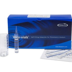 Kit instrumental Nitrito 0-1 ppm como N Marca Chemetrics.