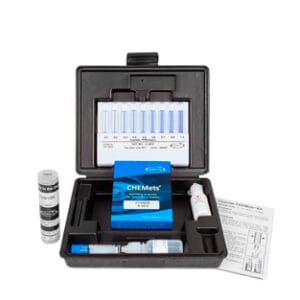 Kit Cianuro libre 0-0,1 y 0,1-1 ppm Marca Chemetrics.